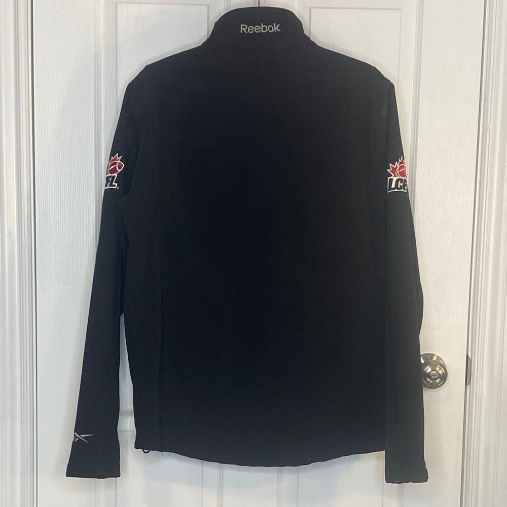 Reebok Black CFL Logo Performance Zip Jacket Men's M - Picture 9 of 16